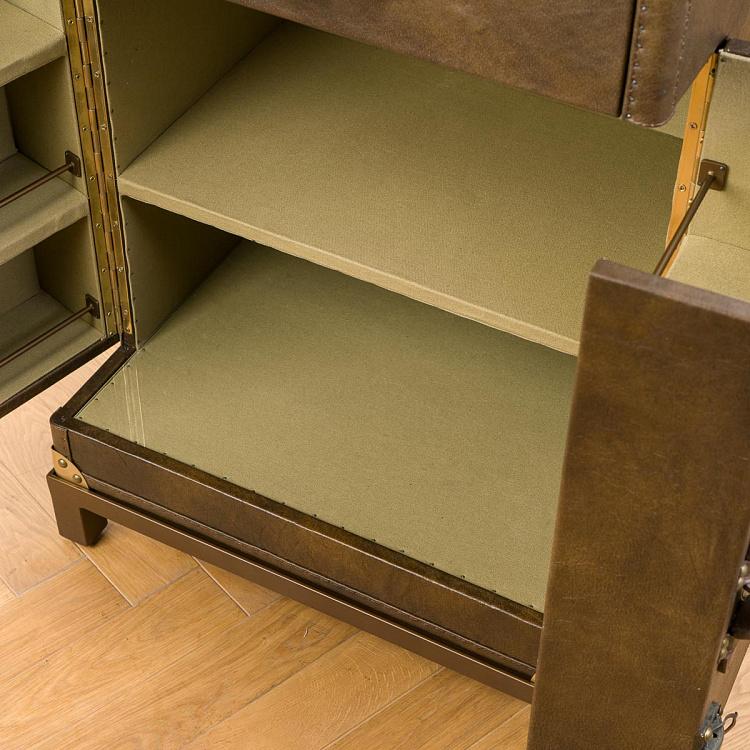 Барный шкаф-сундук Вояж Voyage Chest Sideboard RM
