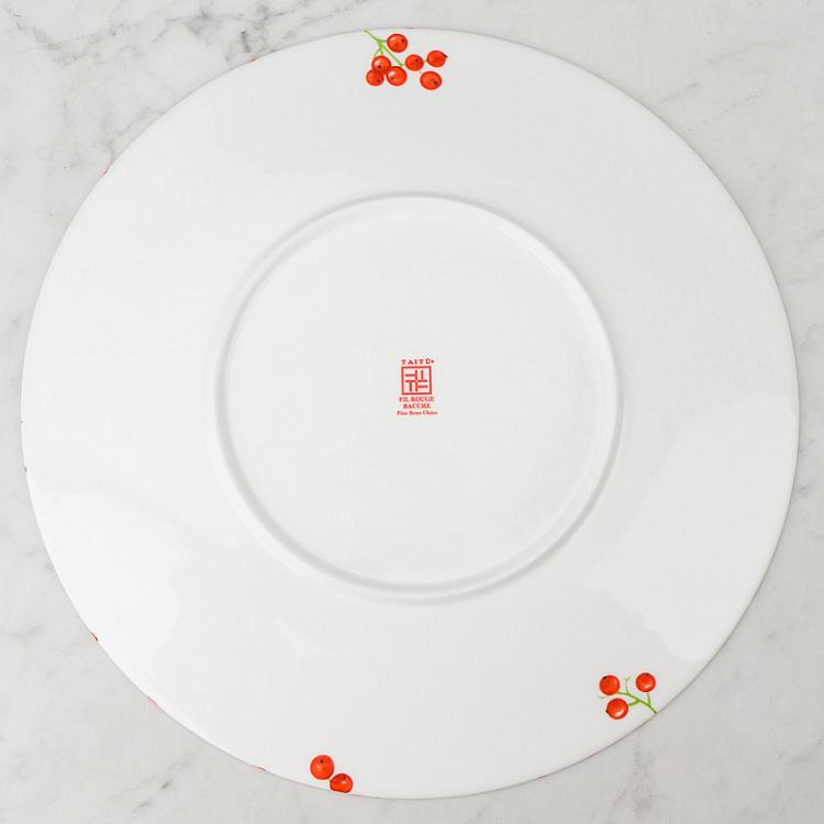Сервировочная тарелка Красная нить ягоды Fil Rouge Bacche Serving Plate