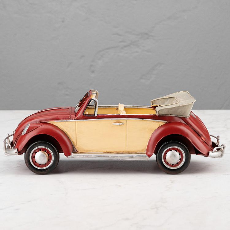 Фигурка Красный кабриолет Volkswagen Red Cabriolet