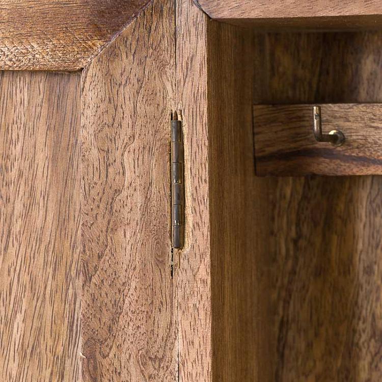 Ключница с латунными элементами Wall Key Box