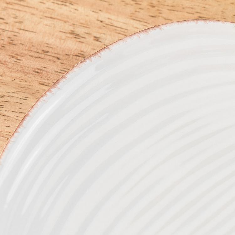 Белое сервировочное блюдо Ракушка Дори, S Dory Seashell Plate Small White