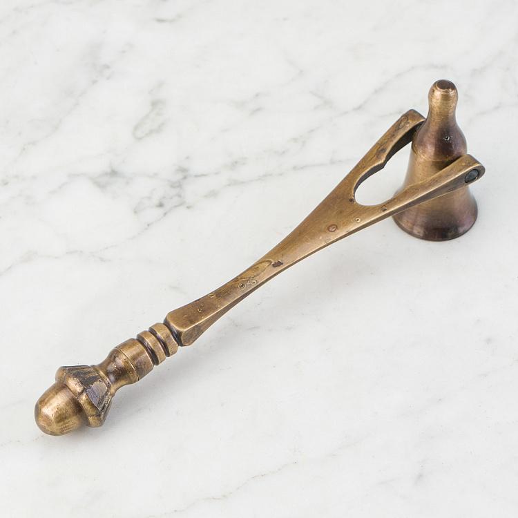 Тушитель для свечи Античная патина Candle Snuffer Antique Patina