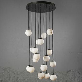Люстра Galaxy 19 Milky Way Chandelier Large OZ кальцит Alabaster