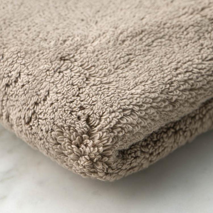 Дымчато-бежевое махровое полотенце-салфетка Олимпия 30x40 см Olympia Washcloth Towel Vapour 30x40 cm