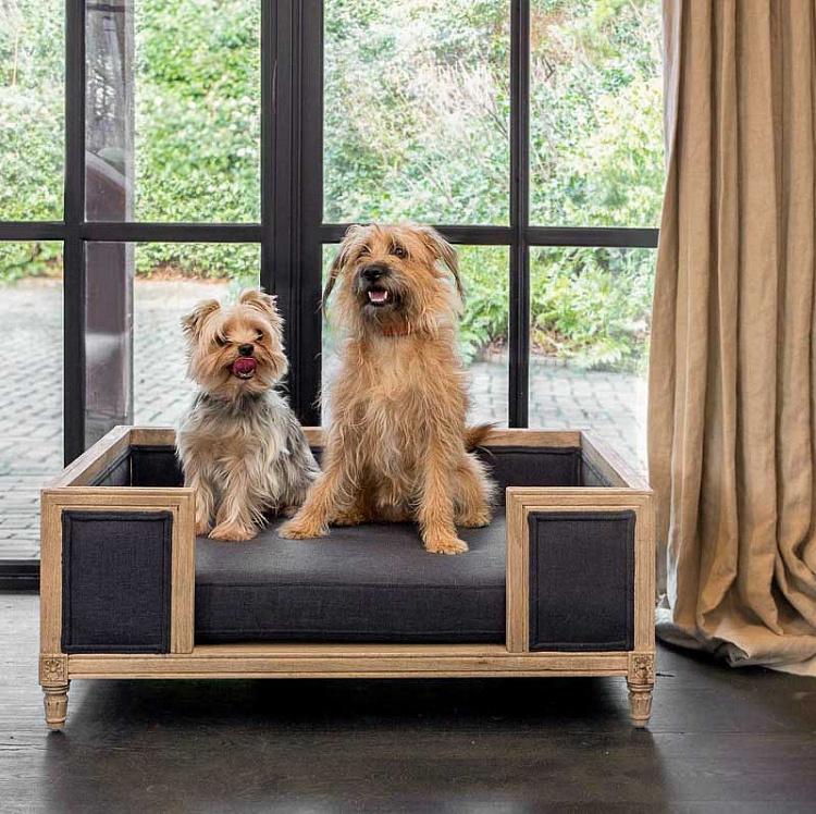 Тёмно-серый диван для собак/кошек Виктория, M Victoria Pet Bed Medium, Anthracite