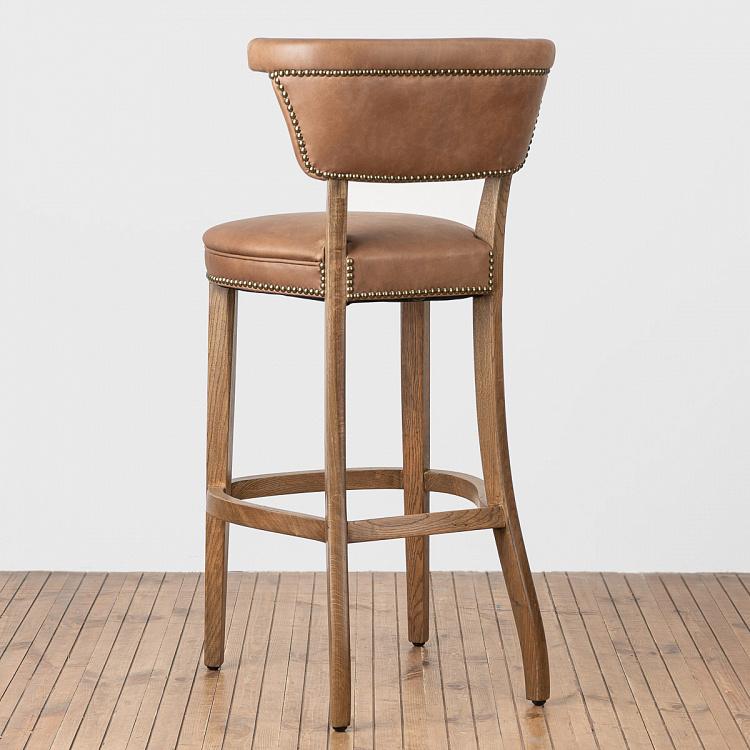 Высокий барный стул Анджелес Angeles Barstool High, Weathered Oak