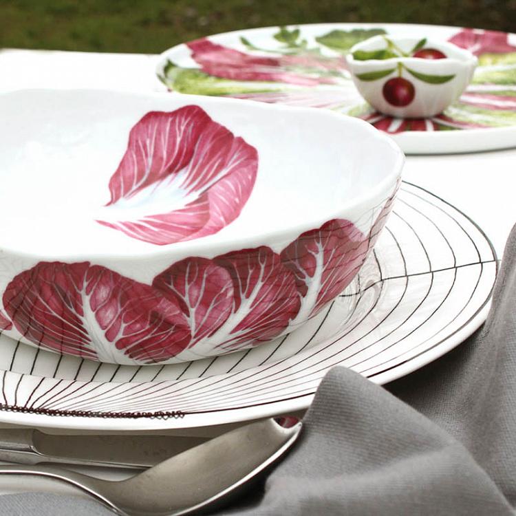 Салатница Средиземноморская диета Радиккио Dieta Mediterranea Radicchio Bowl