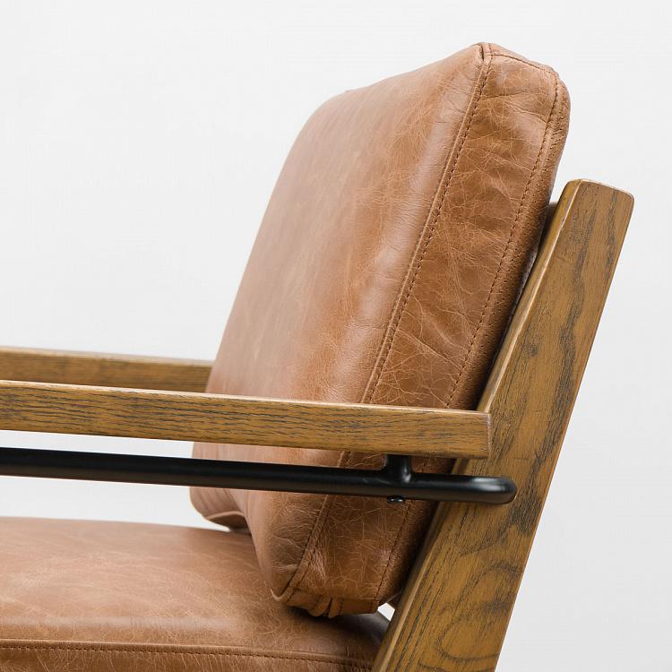 Рабочее кресло Архитектор, светлый ясень Architect Office Chair, Ash Ochre Brown