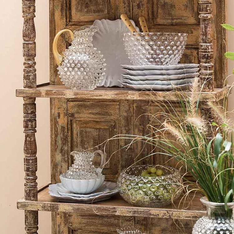 Прозрачный кувшин Диамант, S Pitcher Hobnail Clear Small