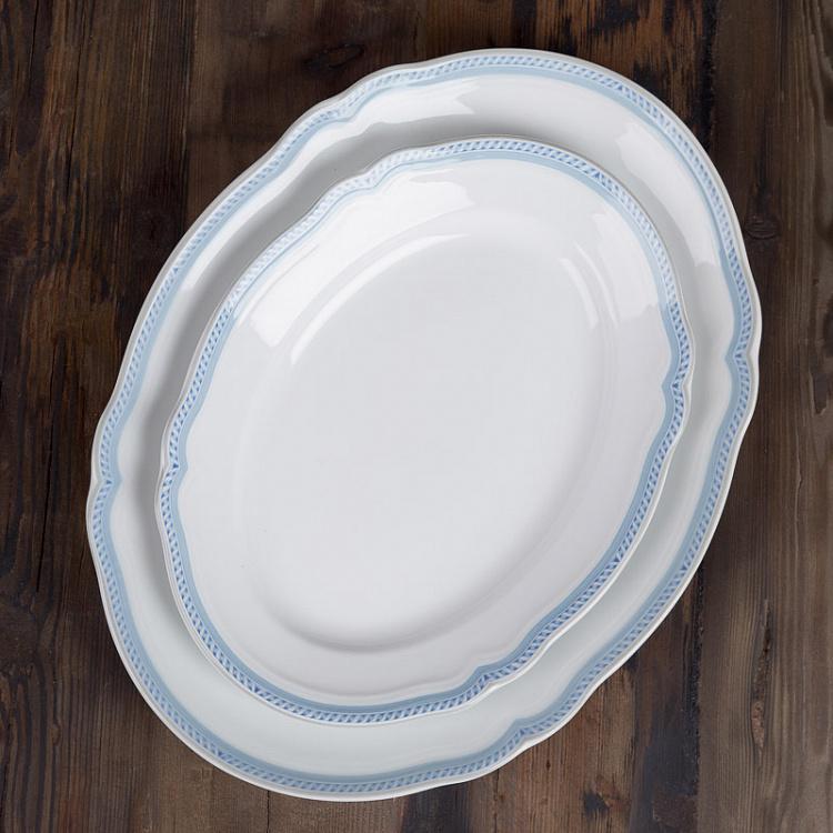 Большое овальное сервировочное блюдо Опера Аида Opera Aida Oval Plate Large