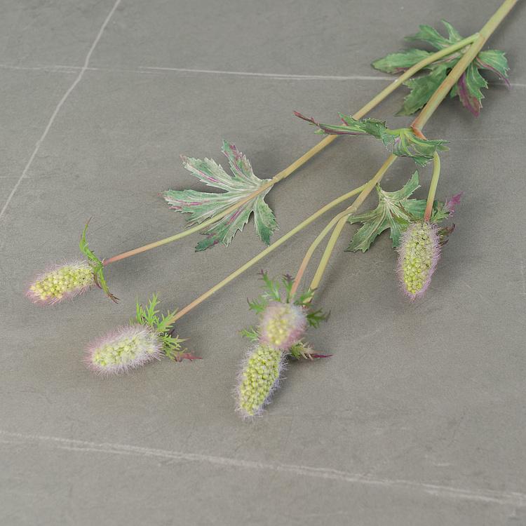 Искусственный светло-зелёный эрингиум Элегант Elegant Eryngium Light Green 52 cm