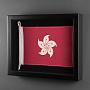 Арт-объект Shadow Box Flag Hong Kong Mini