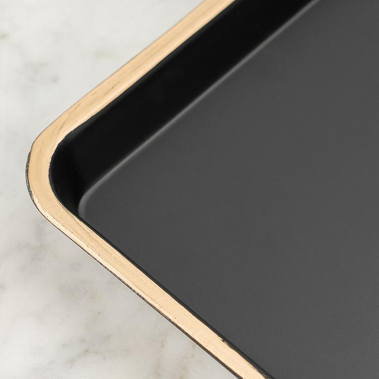 Поднос с принтом змеи Tray With Snake Print