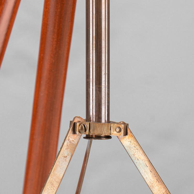 Двойной латунный телескоп на треноге Плеяда Double Brass Telescope On Stand Pleiade