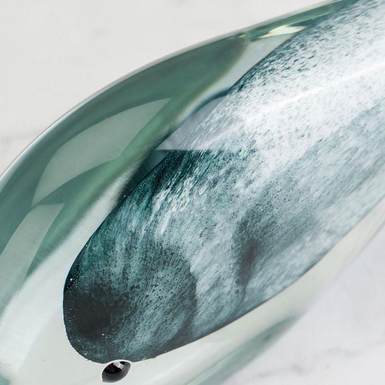 Пресс-папье Серый кит Glass Paperweight Grey Whale