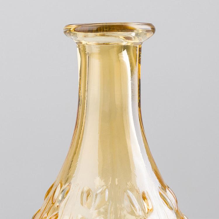 Янтарная мини-ваза Вьюнок Liseron Vase Amber Small