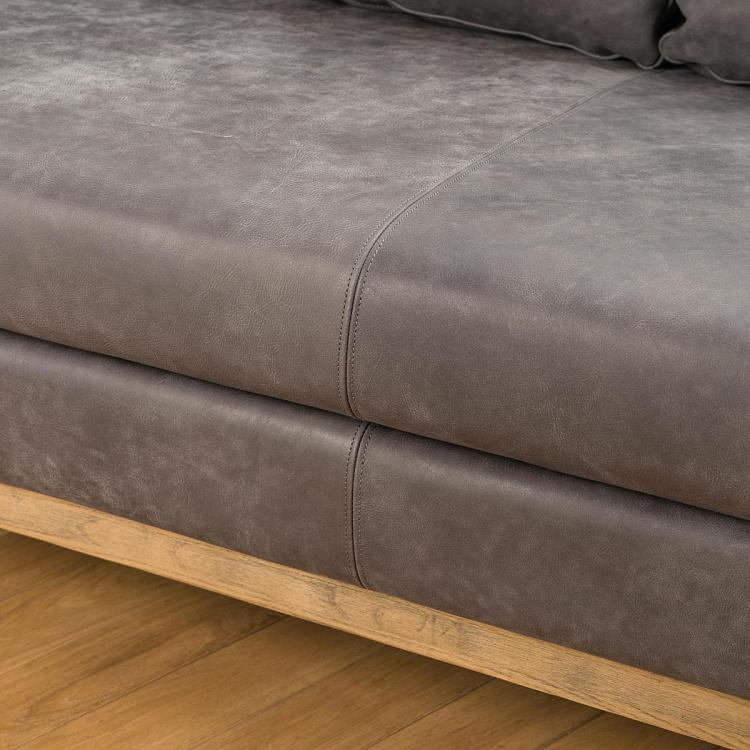 Трёхместный диван Патрик, светлые ножки Patrick 3 Seater, Oak Brown