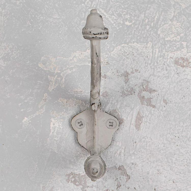 Двухрожковый серый винтажный крючок 5 Vintage Hook Grey 5