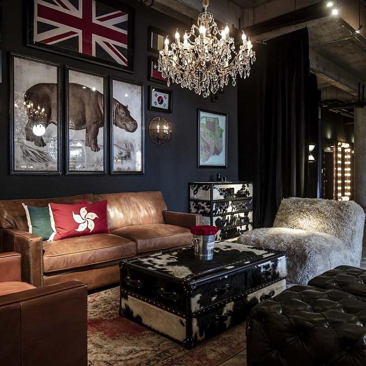 Картина-принт триптих Гиппопотам Set Of 3 Nature Hippo