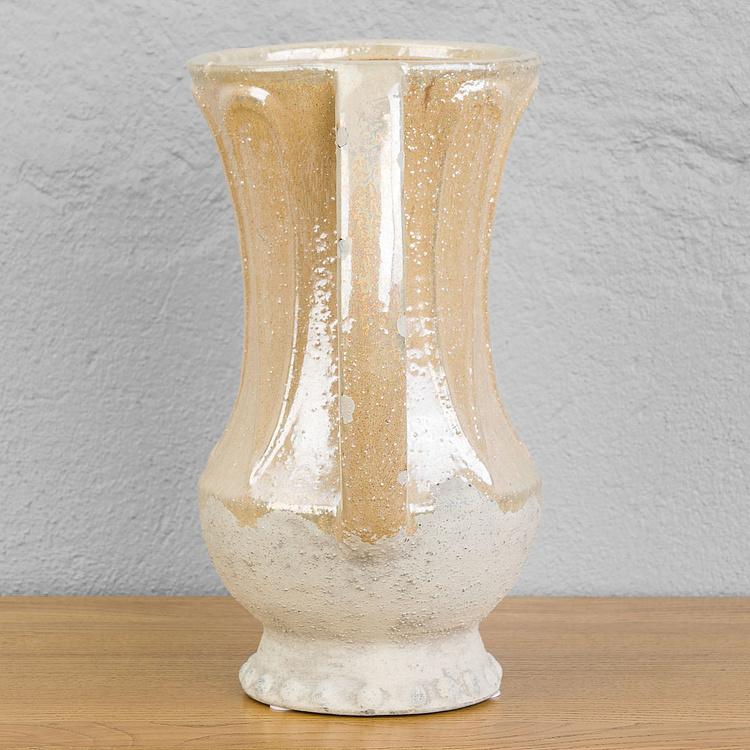 Керамическая ваза с текущей оливковой глазурью Flowing Olive Glaze Ceramic Vase