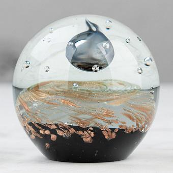 Glass Paperweight Galaxy