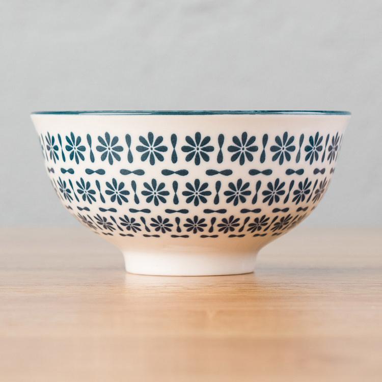 Набор из трёх пиал Портата Сапа Блю Set Of 3 Bowls Portata Sapa Blue