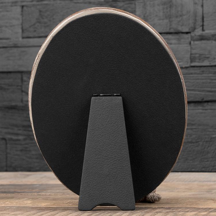 Овальное настольное зеркало Два медведя Mirror With 2 Bears Looking