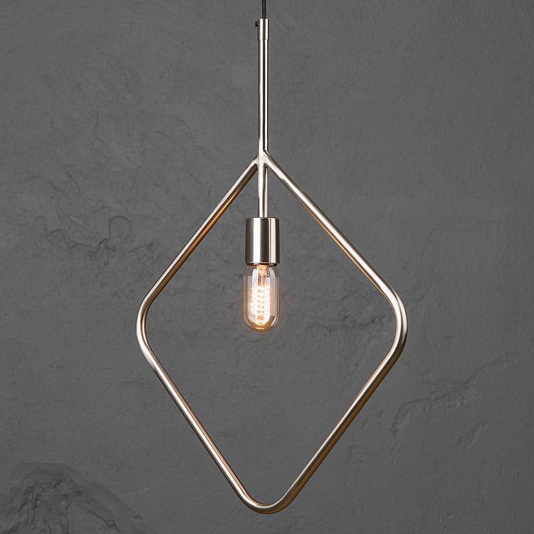 Подвесной светильник Ромб Metal Hanging Rhomboid Lamp