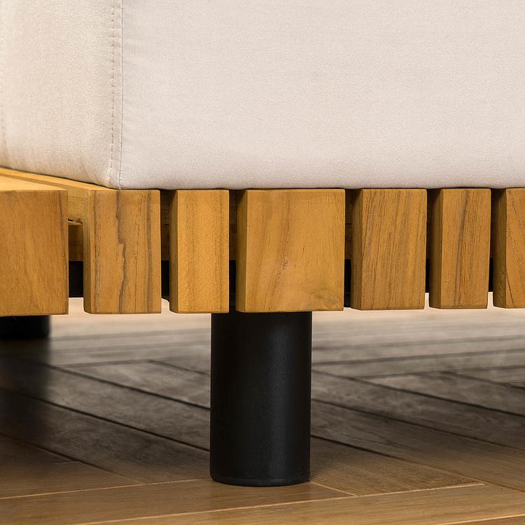 Садовый угловой диван Икона Icon Group, Golden Teak