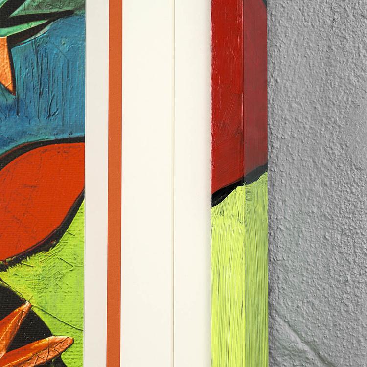 Картина-принт Флористический кубизм 2 Florist Cubist Frame 2