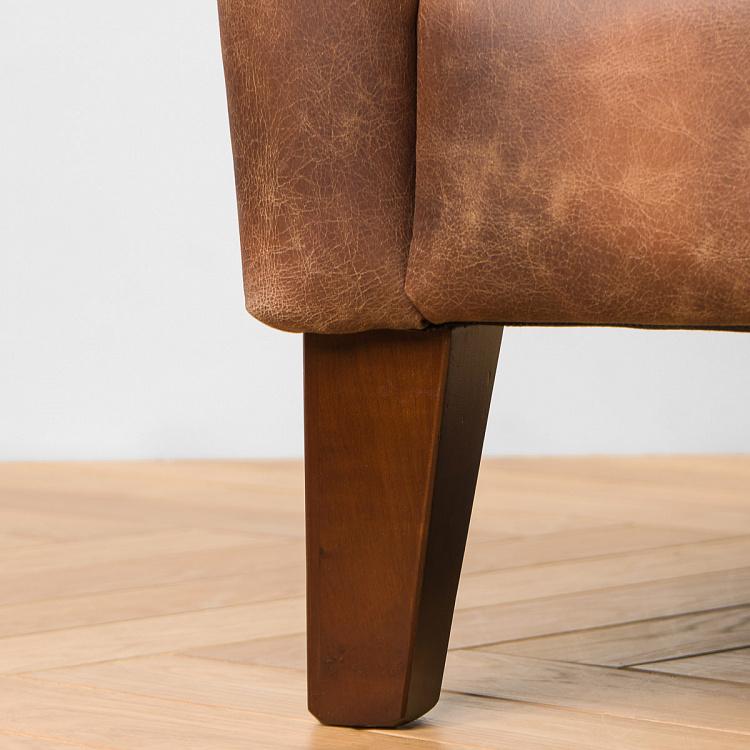 Двухместный диван Верона, тёмные ножки Verona 2 Seater, Oak Dark Brown