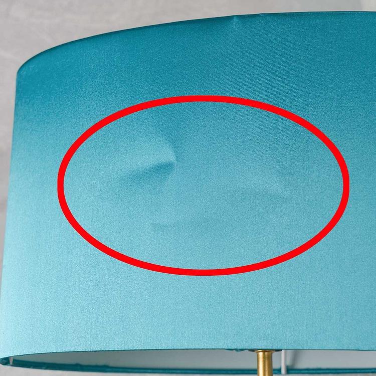 Бра с овальным бирюзовым абажуром Попугай Перси дисконт2 Wall Lamp Parrot Percy With Turquoise Shade discount2