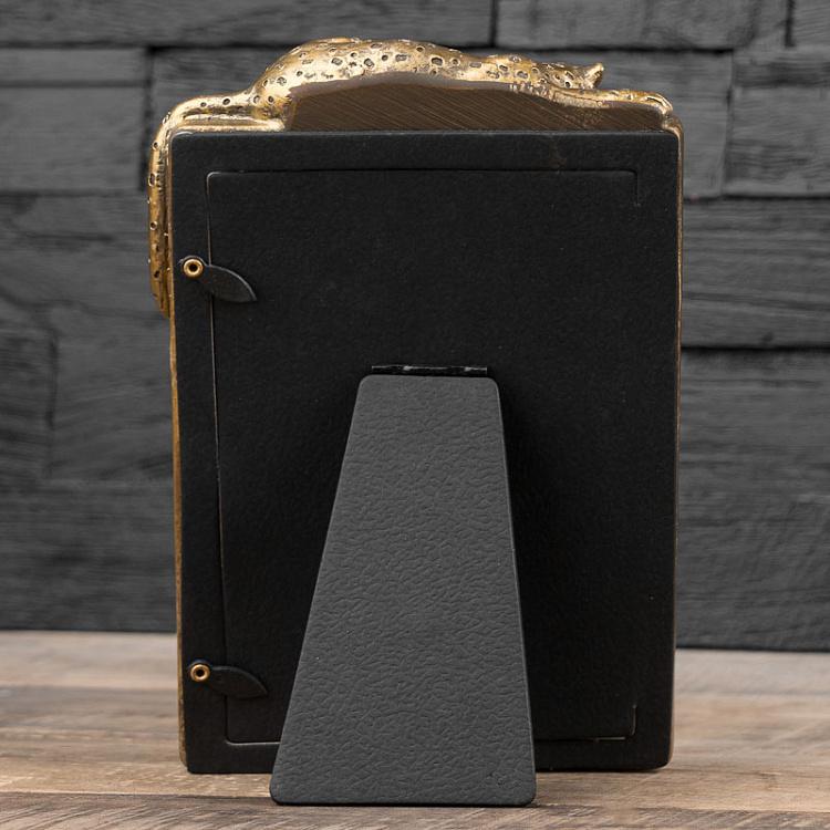 Рамка для фото Золотая пантера Picture Frame With Golden Panther