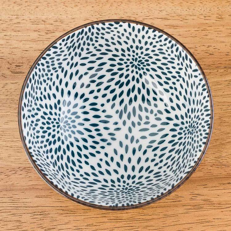 Набор из трёх пиал Портата Сапа Блю Set Of 3 Bowls Portata Sapa Blue