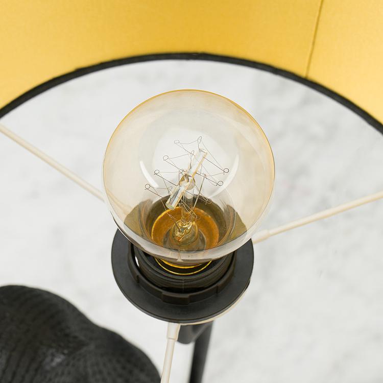 Настольная лампа с абажуром Пантера Black Panther Bagheera Lamp With Shade