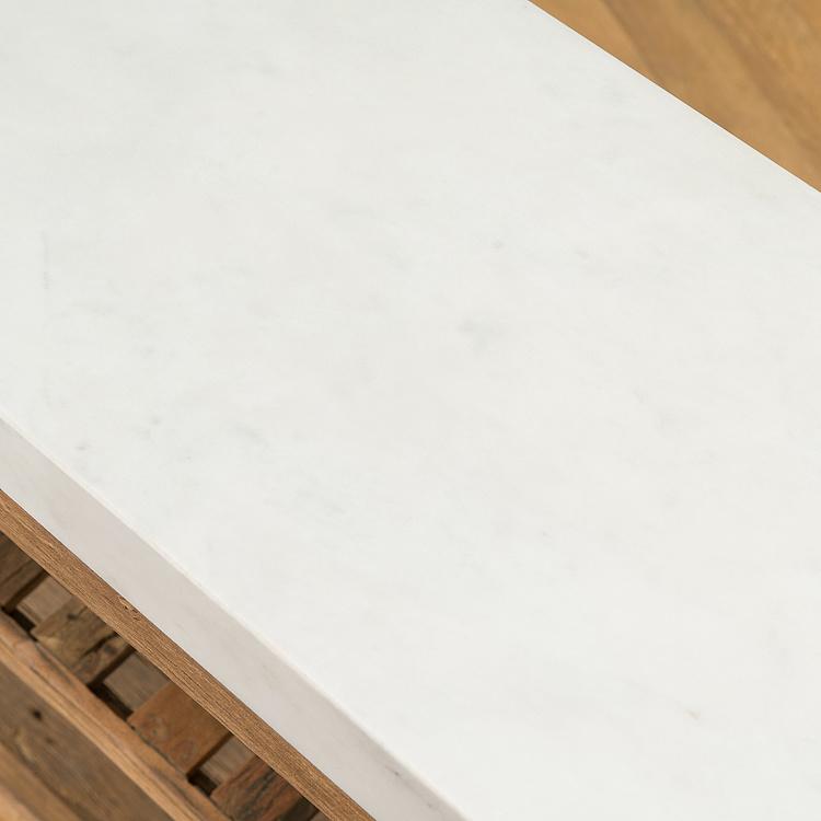 Консольный стол с мраморной столешницей Грета Greta Console