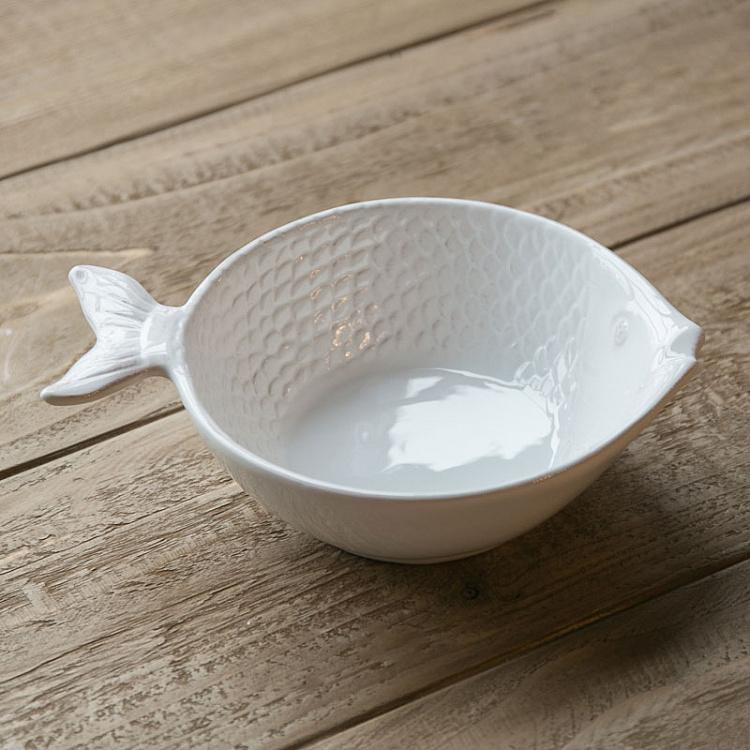 Пиала Рыба, L White Fish Bowl Large