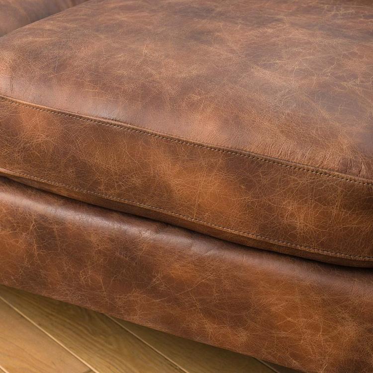 Четырёхместный диван Верона, тёмные ножки Verona 4 Seater, Oak Dark Brown