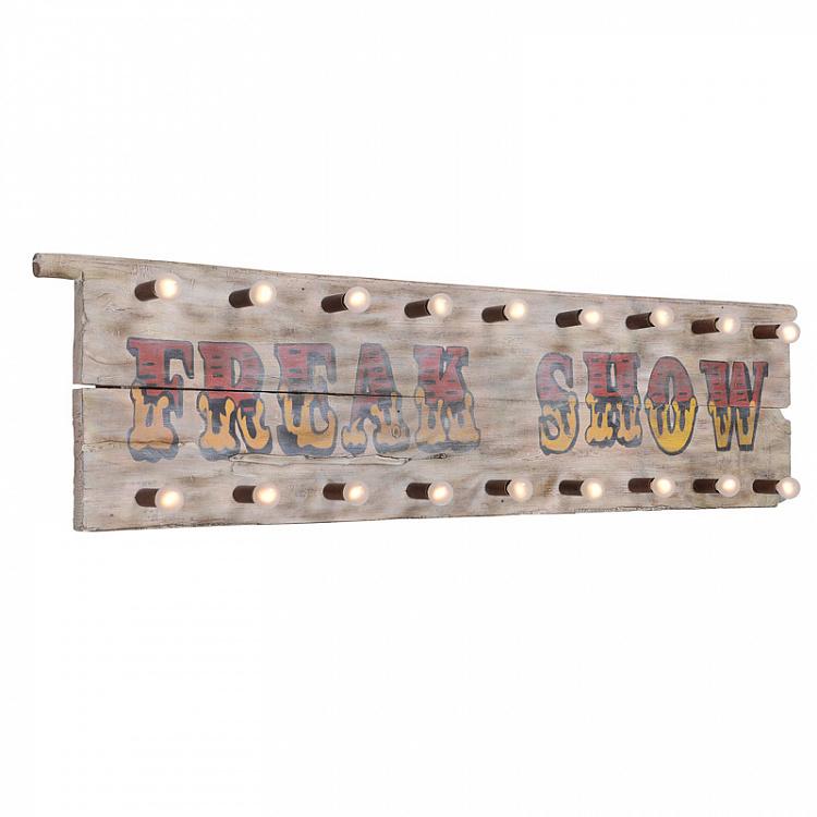 Арт-объект Фрик-шоу Freak Show Sconce