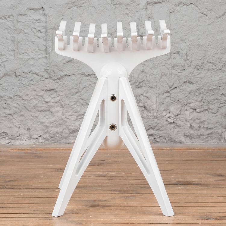 Белый табурет Черепаха Turtle Stool White