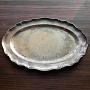 Винтажный поднос Vintage Old Silver Plate 9