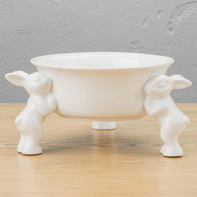 Салатница Кролики-воришки Salad Bowl Rabbits Thieves