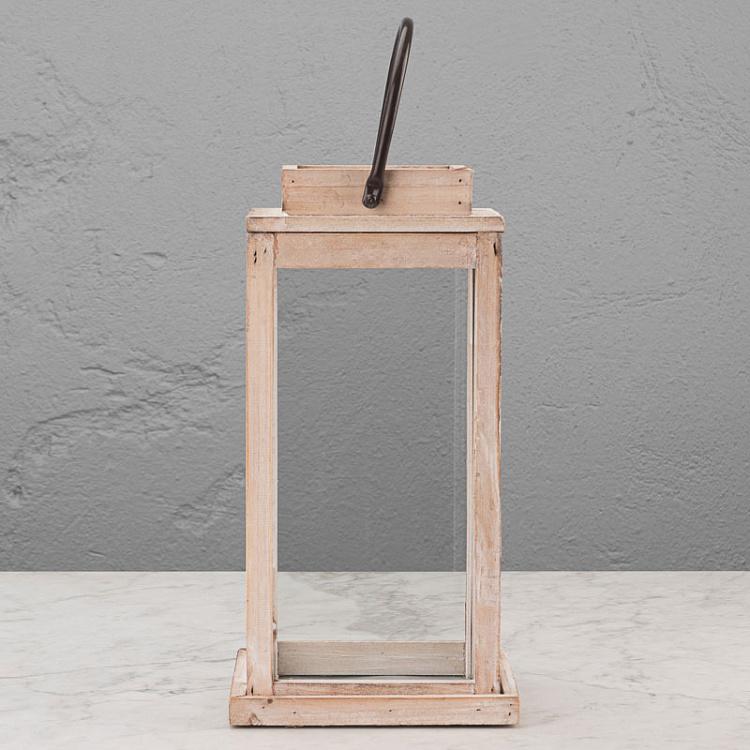 Набор из двух подсвечников Род-Айленд Set Of 2 Lanterns Rhode Island White Brushed