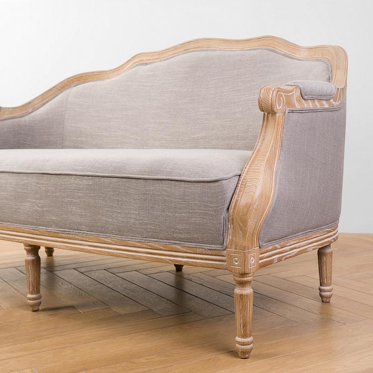 Двухместный диван Жан-Поль, песочные ножки Jean-Paul 2 Seater, Oak Sandwashed