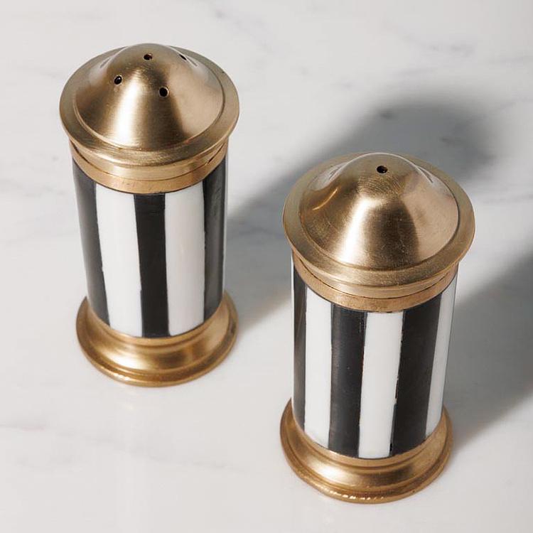Набор для специй в Античном стиле Set Of 2 Salt And Pepper Antique