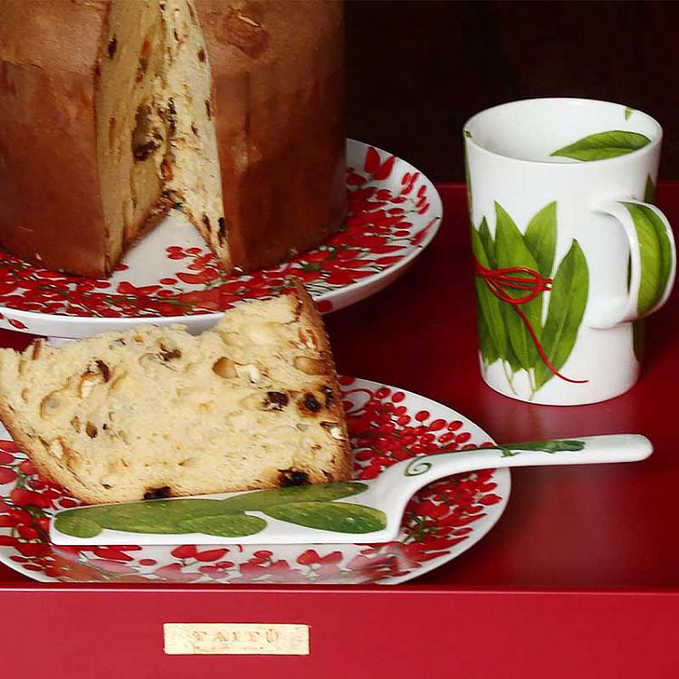 Десертная тарелка Красная нить ягоды Fil Rouge Bacche Dessert Plate