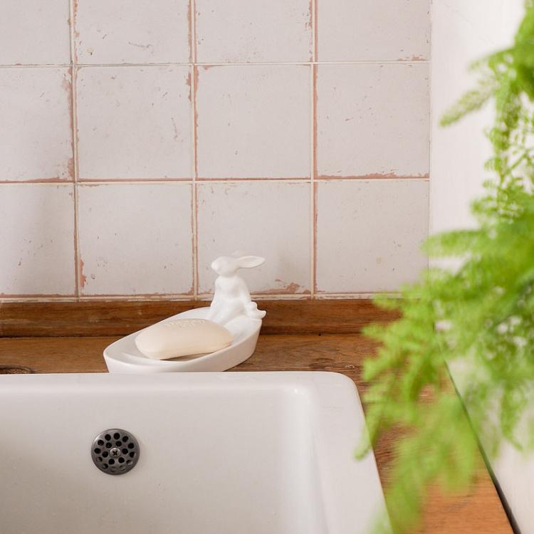 Мыльница с кроликом и уточкой Rabbit And Duck Soap Dish