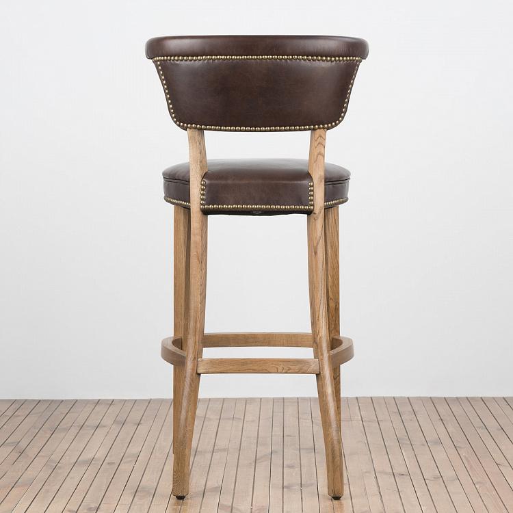 Высокий барный стул Анджелес Angeles Barstool High, Weathered Oak