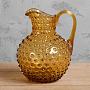 Кувшин Pitcher Hobnail Amber Color Large