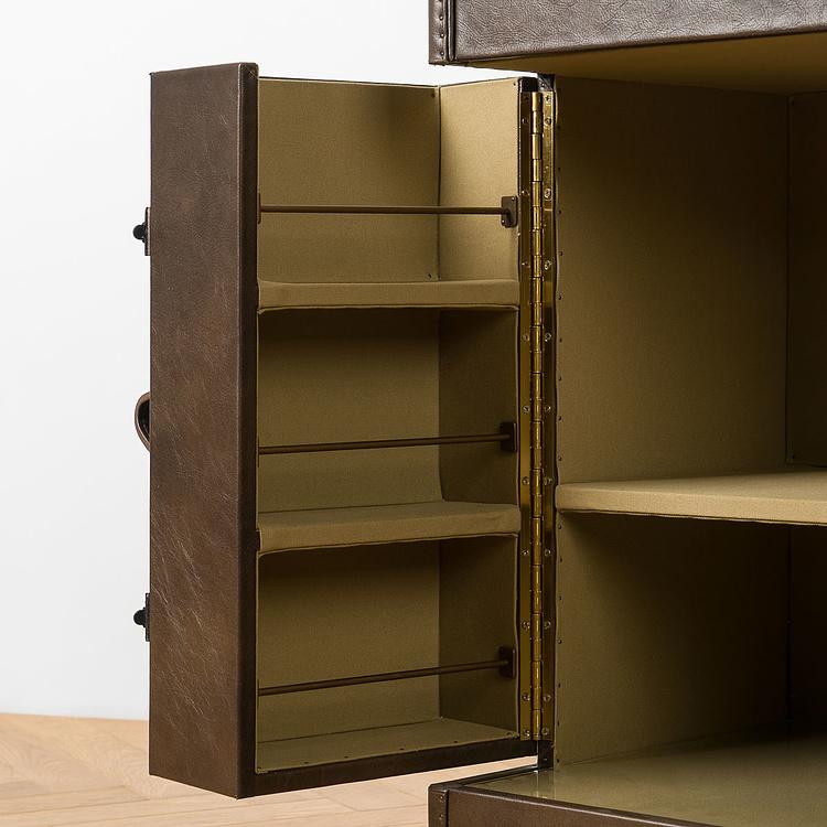 Барный шкаф-сундук Вояж Voyage Chest Sideboard RM